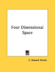 Cover of: Four Dimensional Space