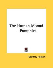 Cover of: The Human Monad - Pamphlet