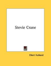 Cover of: Stevie Crane | Elbert Hubbard