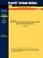 Cover of: Outlines & Highlights for Sources of the African American Past: Primary Sources in American History by Finkenbine, ISBN