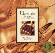 Cover of: Chocolate and the art of low-fat desserts