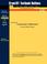 Cover of: Outlines & Highlights for Fundamentals of Mathematics by Van, ISBN