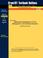 Cover of: Outlines & Highlights for Mathematical Applications For The Management, Life, And Social Sciences by Harshbarger ISBN