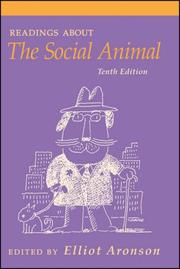 Cover of: Readings About The Social Animal by Elliot Aronson