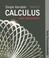 Cover of: Single Variable Calculus