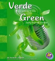 Cover of: Verde/ Green: Mira el verde que te rodea/ Seeing Green All Around Us (Colores/ Colors)