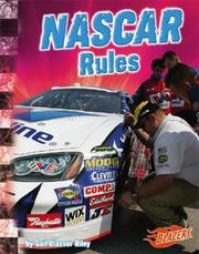 Cover of: NASCAR Rules by Gail Blasser Riley