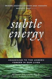 Cover of: Subtle energy by William Collinge