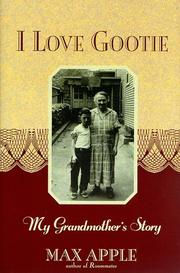 Cover of: I love Gootie: my grandmother's story