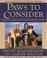 Cover of: Paws to Consider