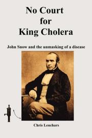 Cover of: No Court for King Cholera