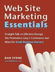 Cover of: Web Site Marketing Essentials by Dan Stone
