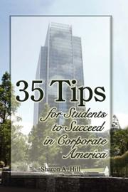 Cover of: 35 Tips for Students to Succeed in Corporate America