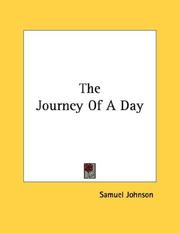 Cover of: The Journey Of A Day