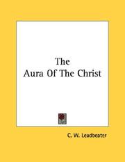 Cover of: The Aura Of The Christ