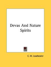 Cover of: Devas And Nature Spirits by Charles Webster Leadbeater