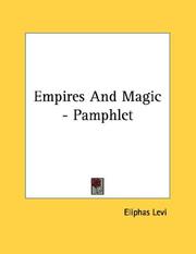 Cover of: Empires And Magic - Pamphlet