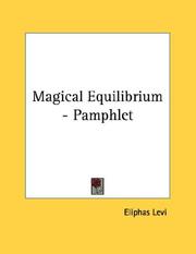 Cover of: Magical Equilibrium - Pamphlet