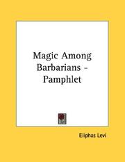 Cover of: Magic Among Barbarians - Pamphlet