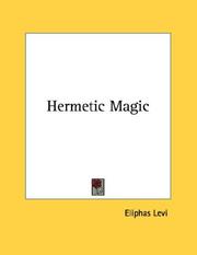 Cover of: Hermetic Magic