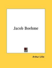 Cover of: Jacob Boehme