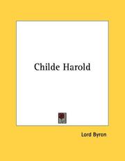 Cover of: Childe Harold