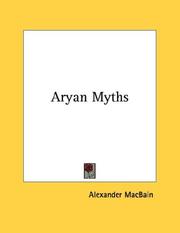 Cover of: Aryan Myths by Alexander Macbain