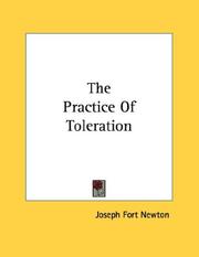 Cover of: The Practice Of Toleration