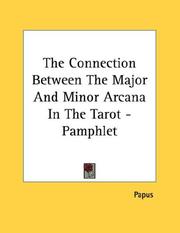 Cover of: The Connection Between The Major And Minor Arcana In The Tarot - Pamphlet