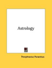 Cover of: Astrology