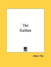 Cover of: The Gathas by Albert Pike