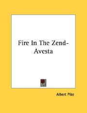 Cover of: Fire In The Zend-Avesta