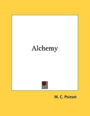 Cover of: Alchemy by M. C. Poinsot