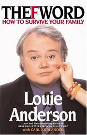 Cover of: The F Word by Louis Anderson, Carl Kurlander, Louie Anderson