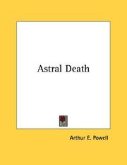 Cover of: Astral Death
