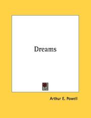 Cover of: Dreams