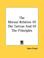 Cover of: The Mutual Relation Of The Tattvas And Of The Principles