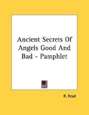 Cover of: Ancient Secrets Of Angels Good And Bad - Pamphlet