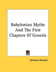 Cover of: Babylonian Myths And The First Chapters Of Genesis