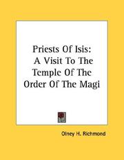 Cover of: Priests Of Isis by Olney H. Richmond