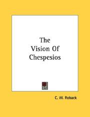 Cover of: The Vision Of Chespesios