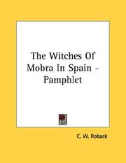Cover of: The Witches Of Mobra In Spain - Pamphlet