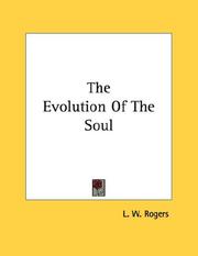 Cover of: The Evolution Of The Soul