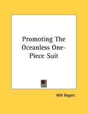 Cover of: Promoting The Oceanless One-Piece Suit
