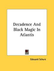 Cover of: Decadence And Black Magic In Atlantis