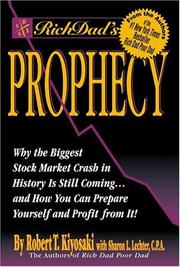 Cover of: Rich Dad's Prophecy by Robert T. Kiyosaki, Sharon L. Lechter