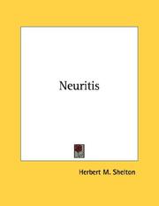 Cover of: Neuritis by Herbert M. Shelton