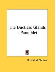 Cover of: The Ductless Glands - Pamphlet