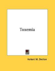 Cover of: Toxemia by Herbert M. Shelton