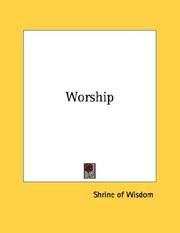 Cover of: Worship